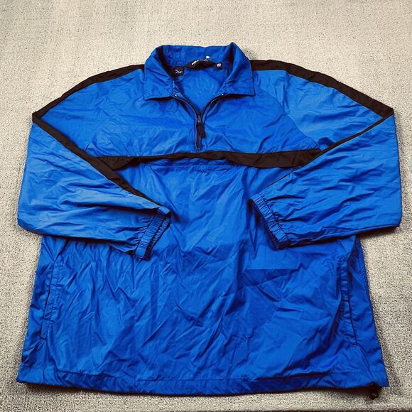 Ralph Lauren Jacket Adult 2XL XXL Blue Windbreaker Polo Golf Casual Men's - Picture 1 of 13